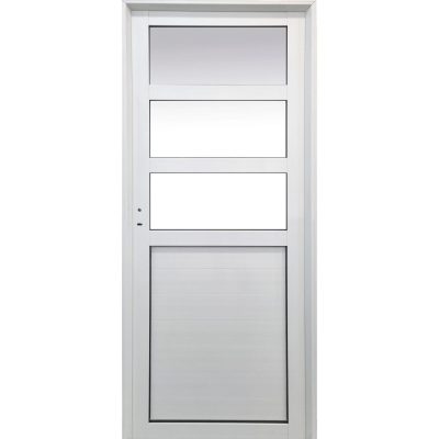 PUERTA DE ALUMINIO TAB. TUBULAR 1/2 V/REPART. CODIGO: C130