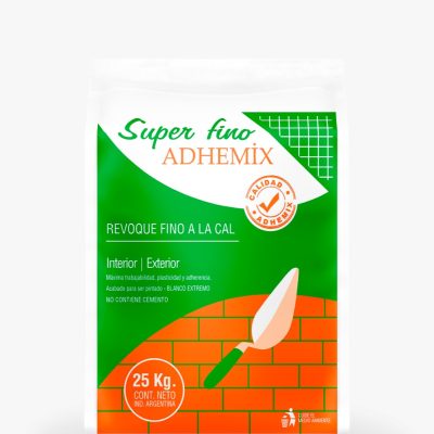 FINO INTERIOR-EXTERIOR ADHEMIX X 30 KG. CODIGO: 10649
