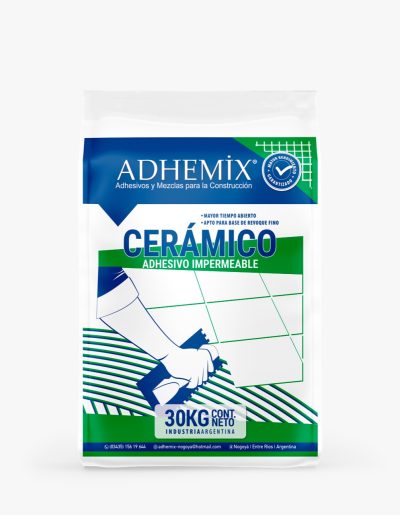 PEGAMENTO ADHEMIX CERAMICO X 30 KG. CODIGO: 3740
