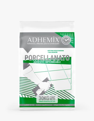 PEGAMENTO ADHEMIX PORCELANATO X 30 KG. CODIGO: 1167